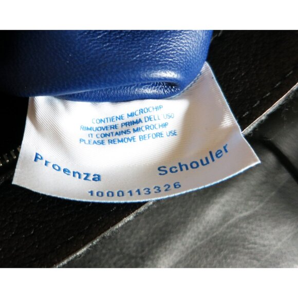 PROENZA SCHOULER Gray PS1 Small Melange Felt Wool Crossbody Shoulder Satchel Bag - Picture 4 of 9